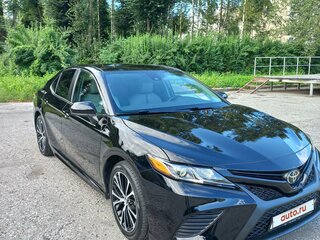 2020 Toyota Camry US Market VIII (XV70), чёрный, 3250000 рублей, вид 5