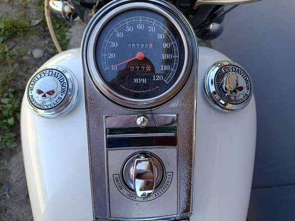1995 Harley-Davidson Heritage, белый, 850000 рублей - вид 8