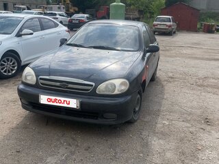 2008 Chevrolet Lanos I, чёрный, 90000 рублей, вид 2