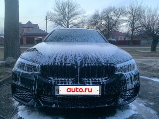 2018 BMW 5 серии 520d xDrive VII (G30/G31/G38), чёрный, 3350000 рублей, вид 3