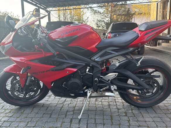 2014 Triumph Daytona 675, красный, 899000 рублей - вид 20