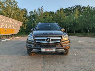 2014 Mercedes-Benz GL-Класс 350 II (X166), коричневый, 3650000 рублей, вид 2