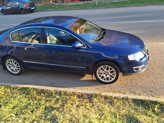 2008 Volkswagen Passat B6, синий, 780000 рублей, вид 5