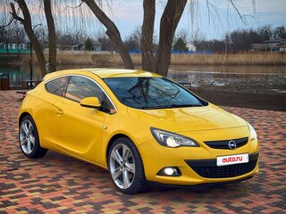 2013 Opel Astra GTC J Рестайлинг, жёлтый, 1200000 рублей, вид 1