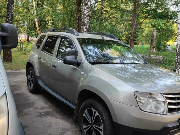 2013 Renault Duster I, бежевый, 800000 рублей - вид 1