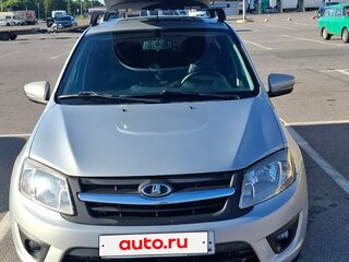 2013 Lada (ВАЗ) Granta I, серебристый, 350000 рублей, вид 1