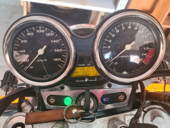 2001 Honda CB 400 Super Four, чёрный, 325000 рублей - вид 10