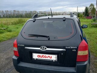 2004 Hyundai Tucson I, чёрный, 620000 рублей, вид 3