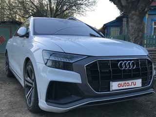 2018 Audi Q8 55 TFSI I (4M), белый, 8000000 рублей, вид 2