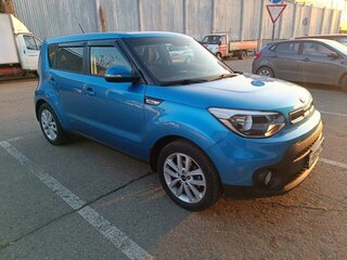 2018 Kia Soul II Рестайлинг, синий, 1650000 рублей, вид 4