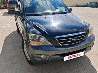 2007 Kia Sorento I Рестайлинг, чёрный, 750000 рублей, вид 2