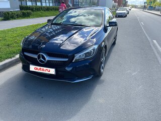 2018 Mercedes-Benz CLA 200 I (C117, X117) Рестайлинг, синий, 1500000 рублей, вид 3