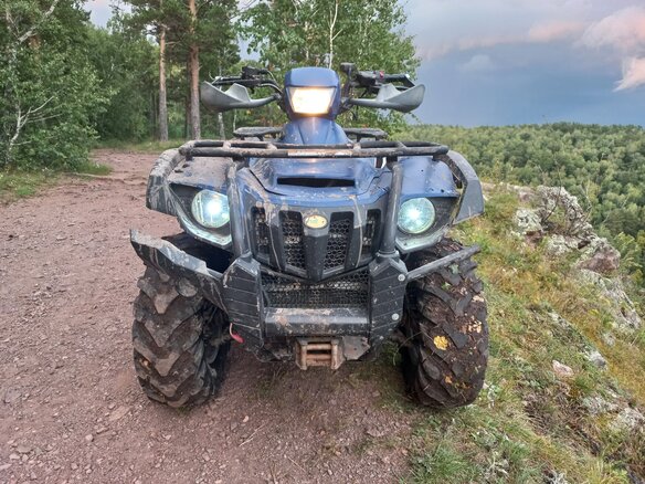 2012 Polar Fox ATV600, синий, 365000 рублей