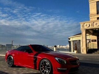 2014 Mercedes-Benz SL-Класс AMG 63 AMG III (R231), красный, 6500000 рублей, вид 4
