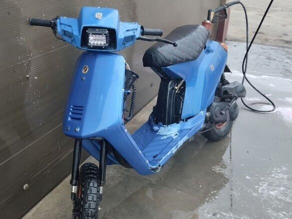 1986 Honda Eve Pax, синий, 16000 рублей
