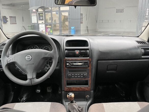 2001 Opel Astra G, белый, 410000 рублей - вид 6