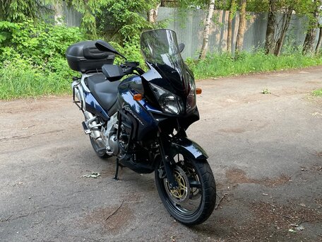 2002 Suzuki V-Strom 1000, синий, 470000 рублей, вид 1