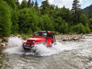 1995 Jeep Wrangler I (YJ), красный, 650000 рублей, вид 5