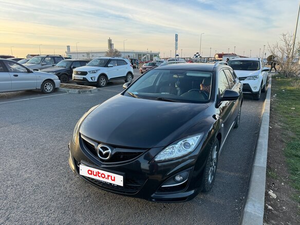 2012 Mazda 6 II (GH) Рестайлинг, чёрный, 970000 рублей