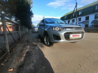 2014 Lada (ВАЗ) Kalina II, серебристый, 350000 рублей, вид 2