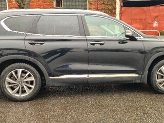 2020 Hyundai Santa Fe IV, чёрный, 2800000 рублей, вид 5