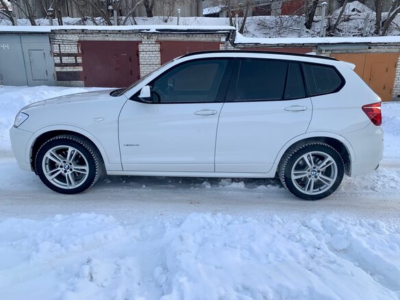 2012 BMW X3 35i xDrive II (F25), белый - вид 8