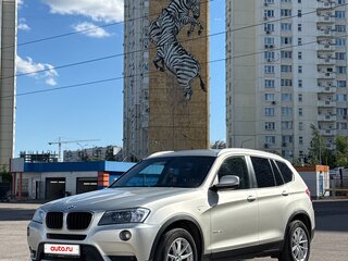 2012 BMW X3 20i xDrive II (F25), серебристый, 1630000 рублей, вид 4