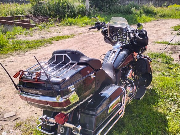 2008 Harley-Davidson Electra Glide, чёрный, 899990 рублей - вид 6