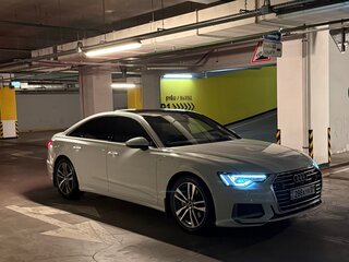 2022 Audi A6 45 TFSI V (C8), белый, 4500000 рублей, вид 2