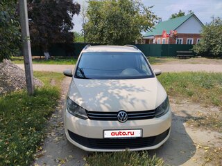 2012 Volkswagen Touran I Рестайлинг 2, бежевый, 1250000 рублей, вид 1