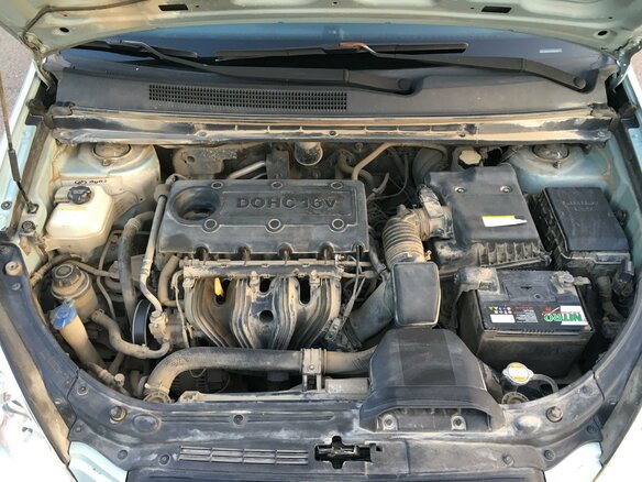 2008 Kia Carens II (UN), серый - вид 20