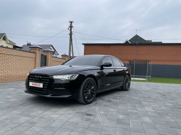 2011 Audi A6 IV (C7), чёрный, 2200000 рублей