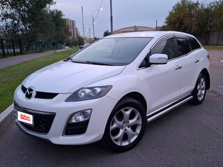 2010 Mazda CX-7 I Рестайлинг, белый, 930000 рублей, вид 1