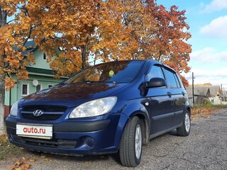 2007 Hyundai Getz I Рестайлинг, синий, 465000 рублей, вид 1