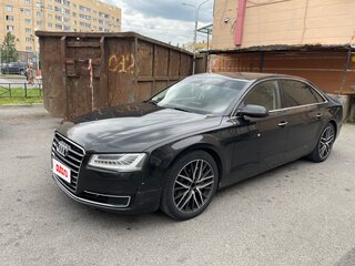 2013 Audi A8 Long III (D4) Рестайлинг, чёрный, 2200000 рублей, вид 1