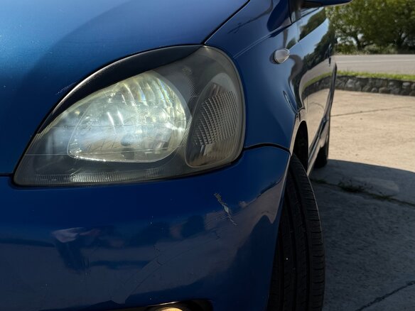 2000 Toyota Vitz I (P10), синий, 500000 рублей - вид 21