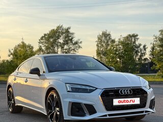 2020 Audi A5 Sportback 40 TDI II (F5) Рестайлинг, белый, 3850000 рублей, вид 5