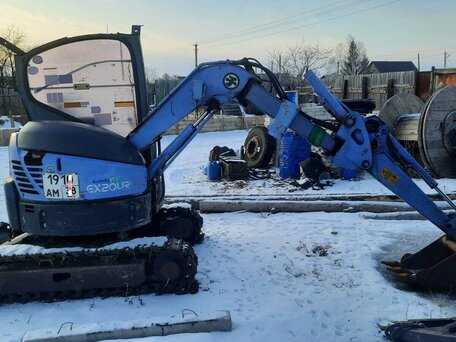 2004 Hitachi EX50, синий, 1100000 рублей, вид 4