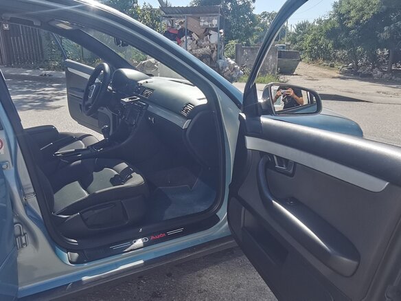 2001 Audi A4 II (B6), голубой, 400000 рублей - вид 12