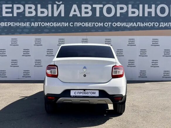 2020 Renault Logan Stepway II Рестайлинг, белый, 777000 рублей - вид 6