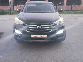 2013 Hyundai Santa Fe III, чёрный, 2150000 рублей, вид 1