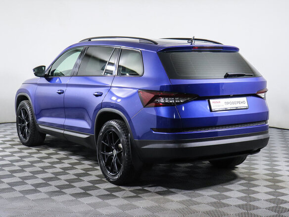 2020 Skoda Kodiaq I, синий - вид 7