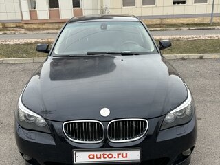 2007 BMW 5 серии 523i V (E60/E61) Рестайлинг, синий, 1050000 рублей, вид 1