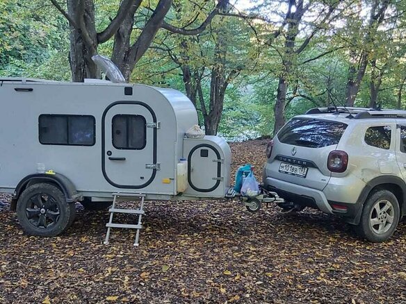 2024 Camper Ural Кочевник, серебристый, 600000 рублей - вид 10