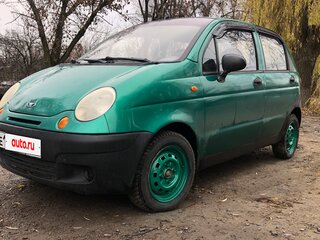 2003 Daewoo Matiz I Рестайлинг, зелёный, 100000 рублей, вид 2