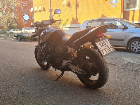 2001 Honda CB 400 Super Four, чёрный, 325000 рублей, вид 4