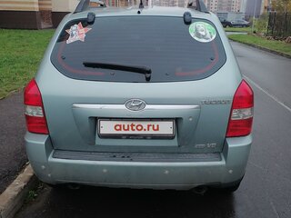 2005 Hyundai Tucson I, голубой, 1000000 рублей, вид 3