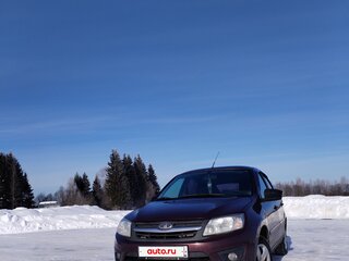 2015 Lada (ВАЗ) Granta I, пурпурный, 430000 рублей, вид 1