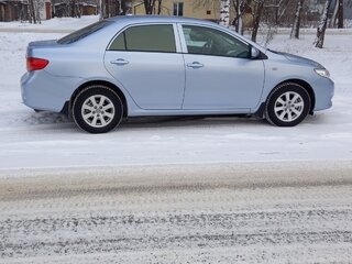 2008 Toyota Corolla X (E140, E150), голубой, 850000 рублей, вид 3
