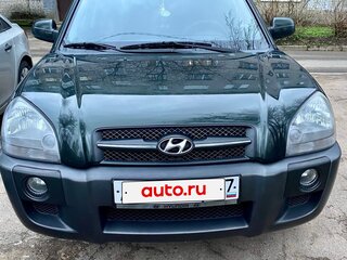 2008 Hyundai Tucson I, зелёный, 800000 рублей, вид 1